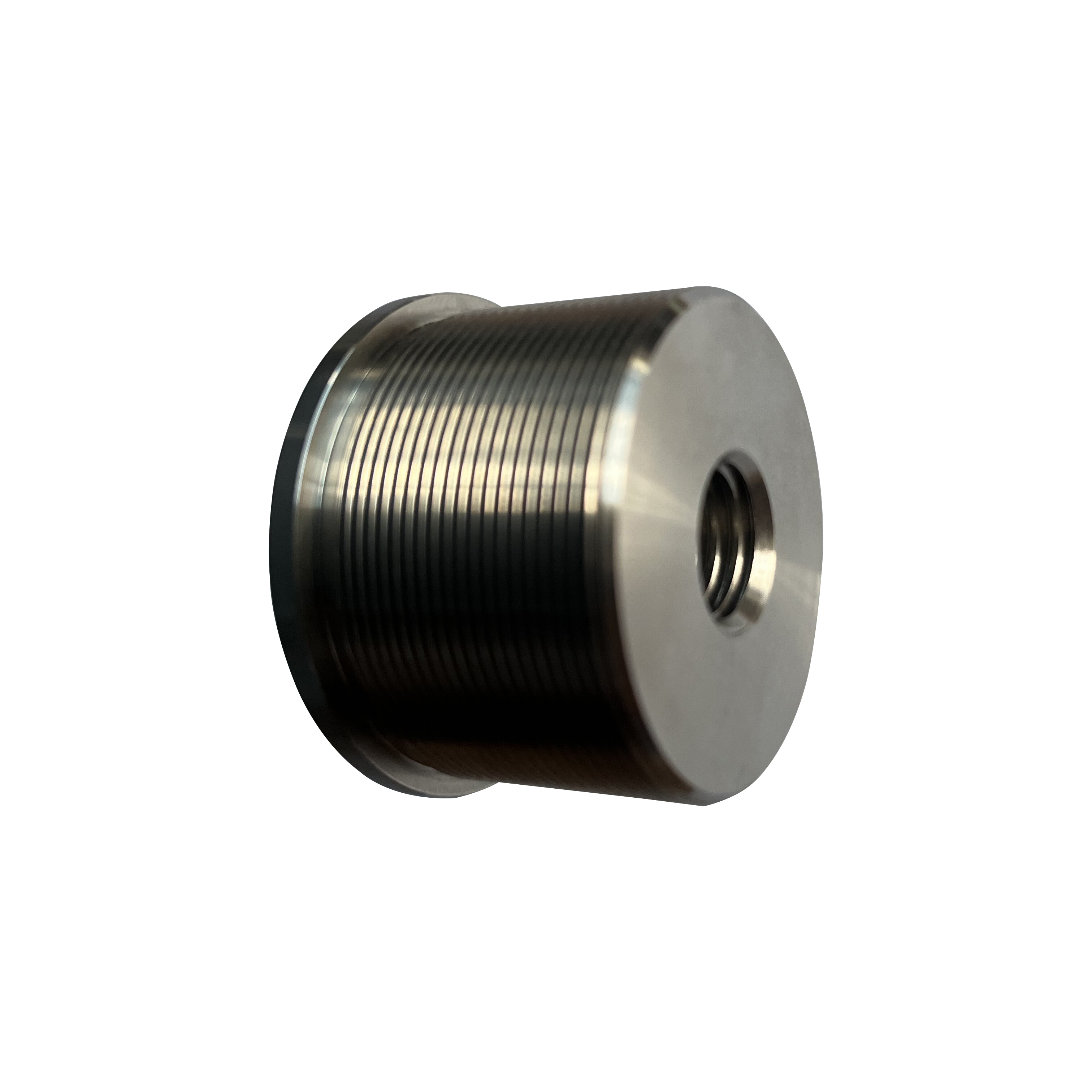 Cruach dhosmálta Meaisínithe CNC Cigireacht snáithe Bolt Hollow